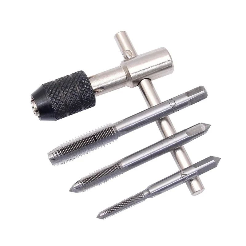 ProGrip 6-Piece Metric Tap and Wrench Set – Precision tap and die set M3–M8