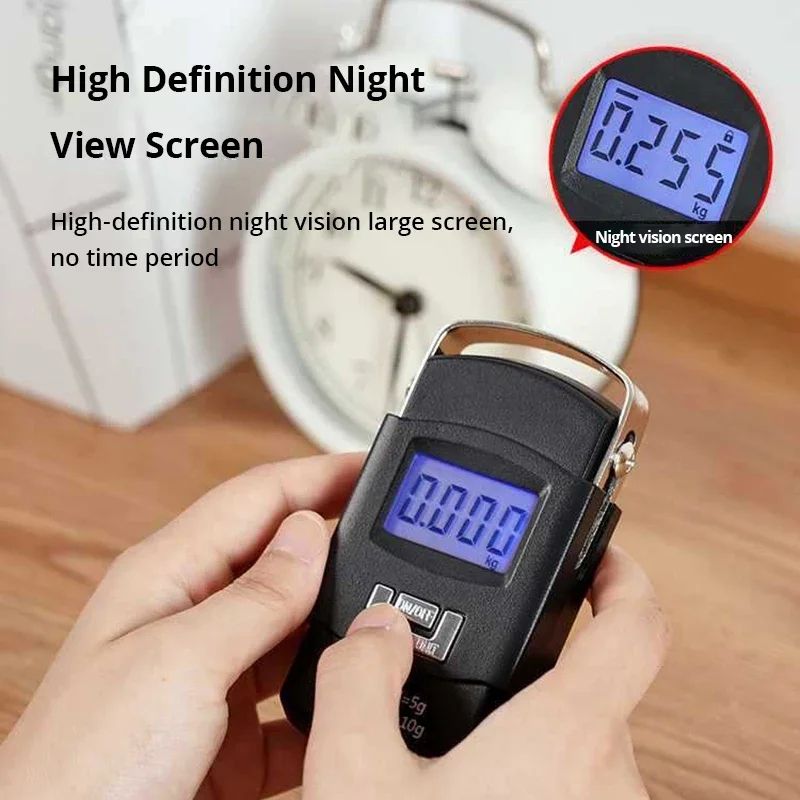 Portable Digital Luggage Scale 50kg LCD Display