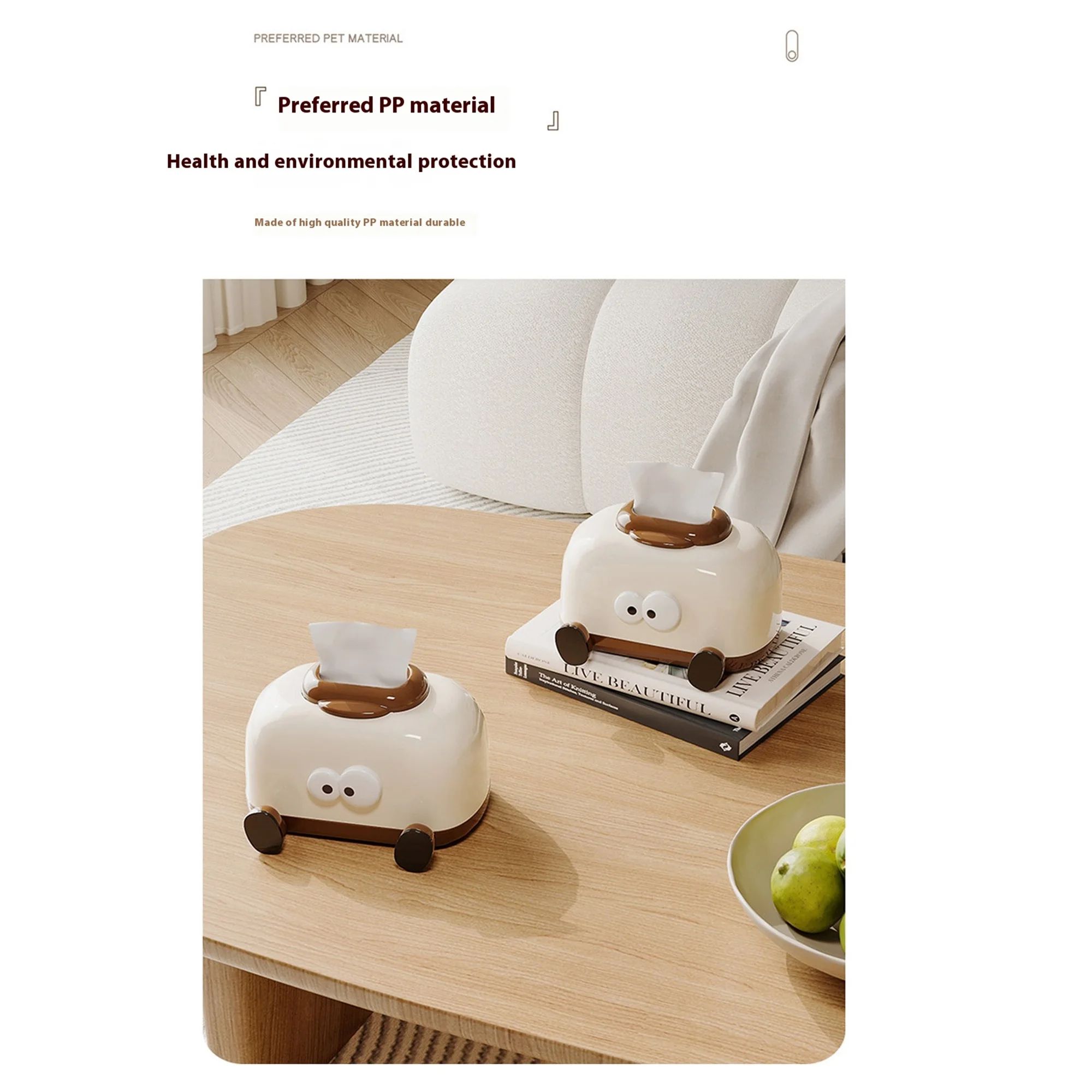 Cute Toaster Tissue Box Holder