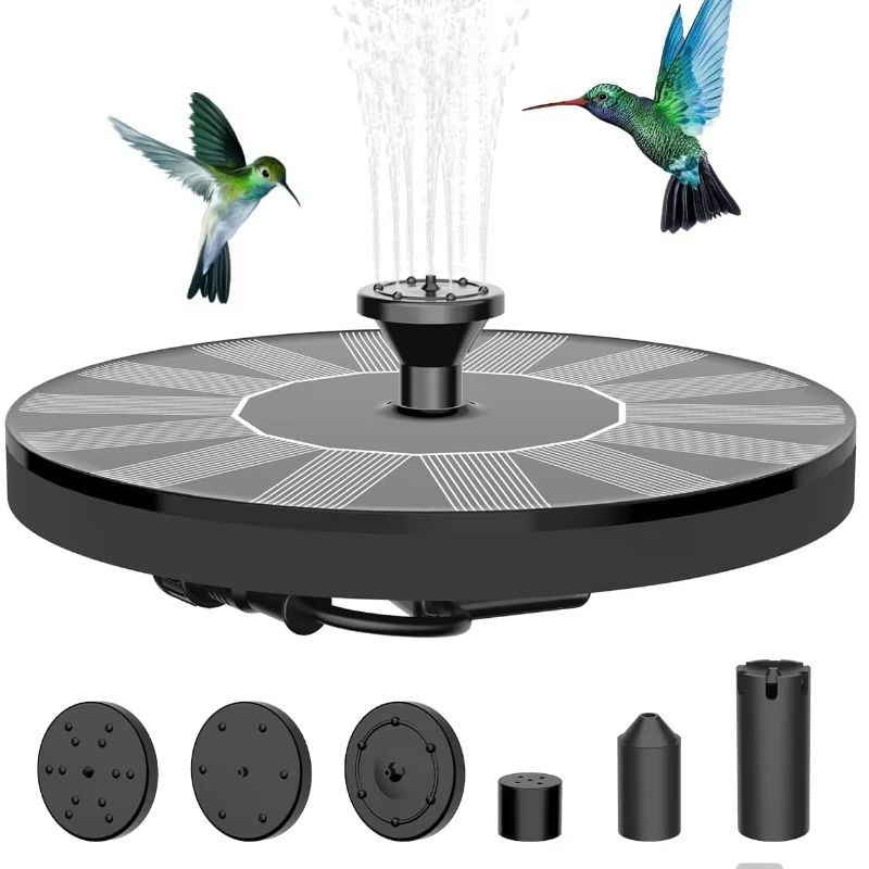 Solar Powered Outdoor Fountain Pump for Garden Pond Pool