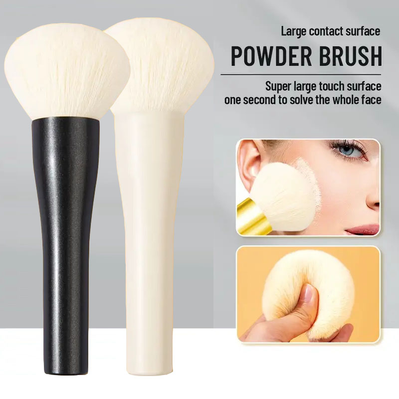 Large Size Loose Powder Brush, Face Blender Brush Makeup, Mineral Blending Buffing Brushes Multi-function Cosmetics Tool