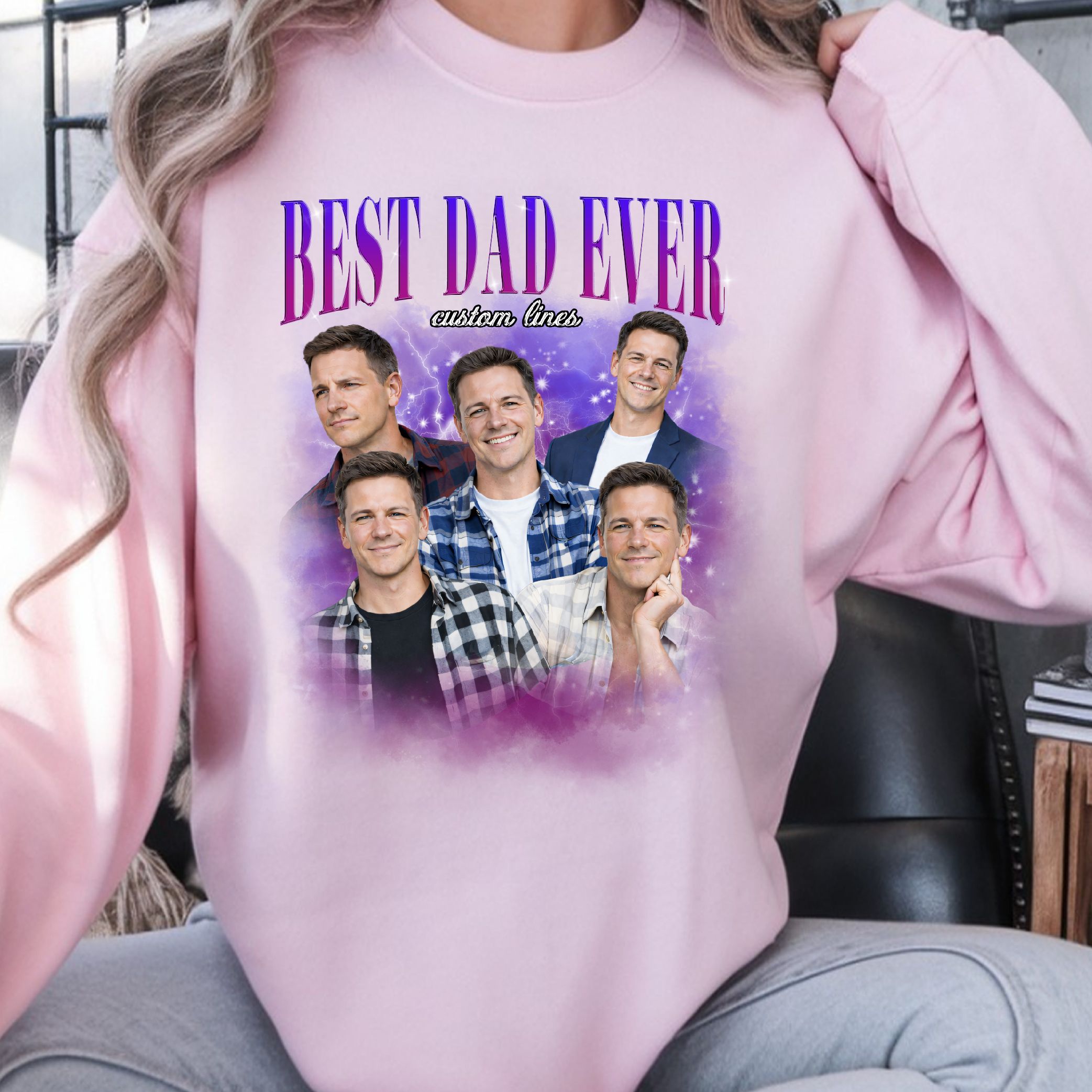 Custom Dad Shirt, Best Dad Ever Shirt, Personalized Bootleg Tee | Father's Day Gift