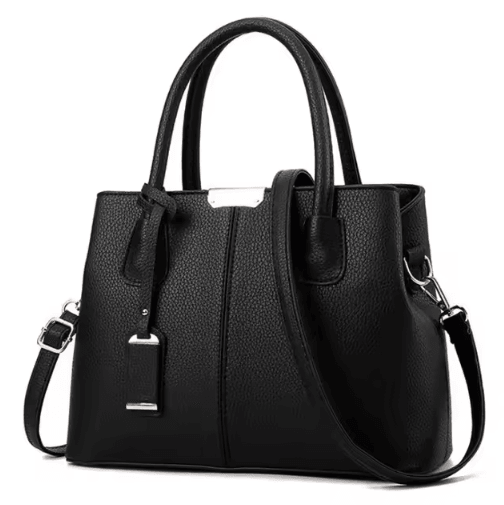Womens Luxury Leather Shoulder Bag Large Capacity Designer Handbag Purse