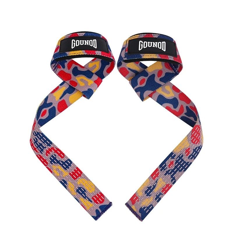Weightlifting Wrist Straps with Anti-Slip Silicone