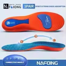 Orthotic Arch Support Insoles for Flat Feet Shock Absorbing Running Shoe Insert
