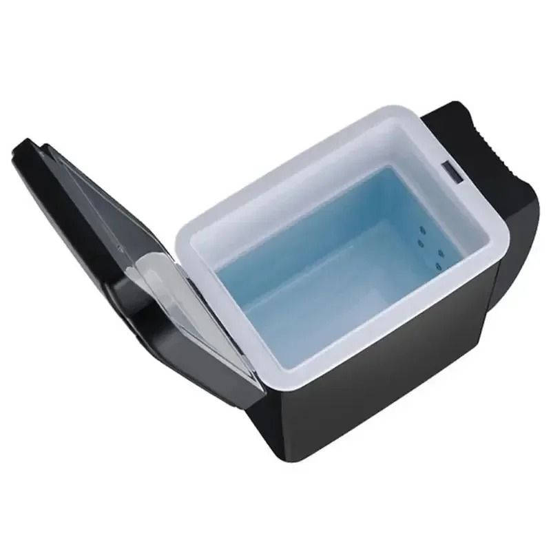 6L Electric Car Portable Ice Box | Dual-Use Vehicle Mini Fridge & Freezer | Professional Cooling & Heating Device
