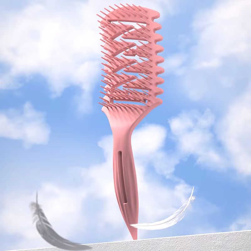 WANMEI Hollow Detangling Brush for Curly & Wet Hair