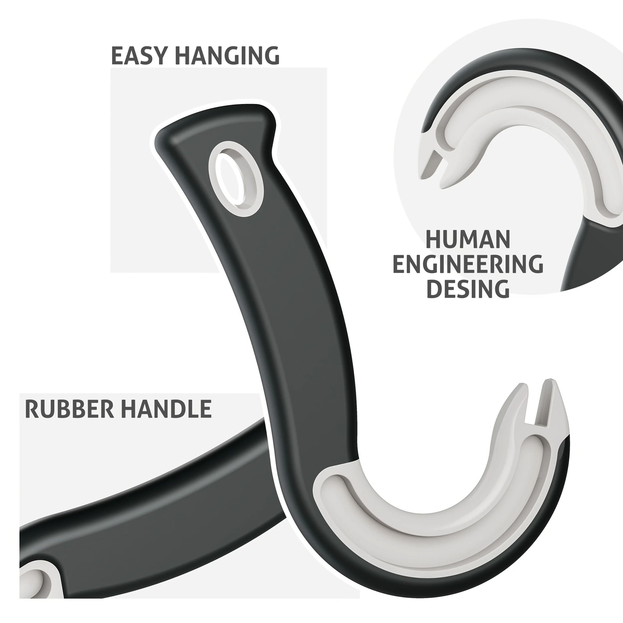 Easy-Grip Hook Can Opener – Precision Pull-Tab & Bottle Opener Tool