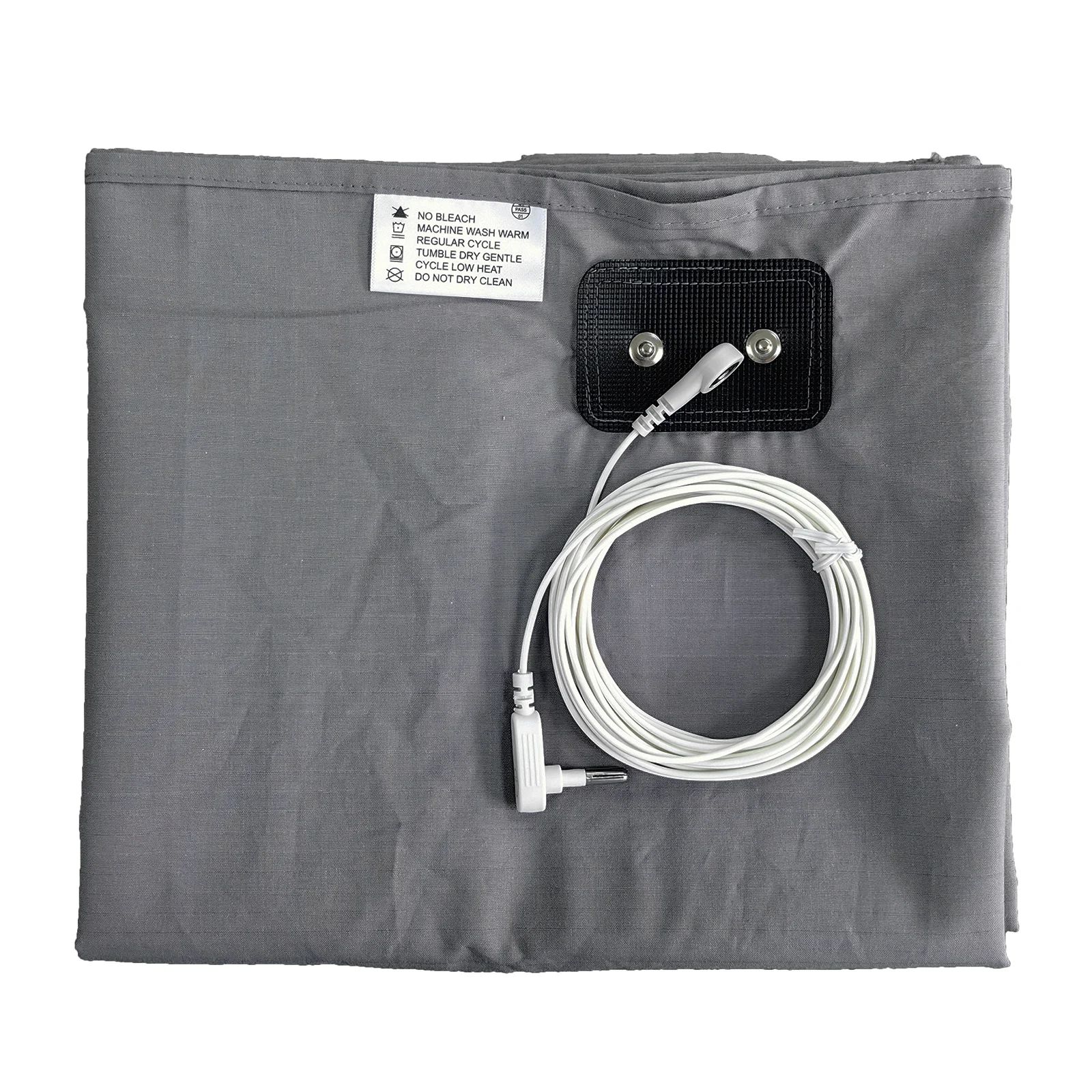 Premium Conductive Grounding Sheet – 10% Silver Fiber Antistatic Sleep & Well-Being Bedding