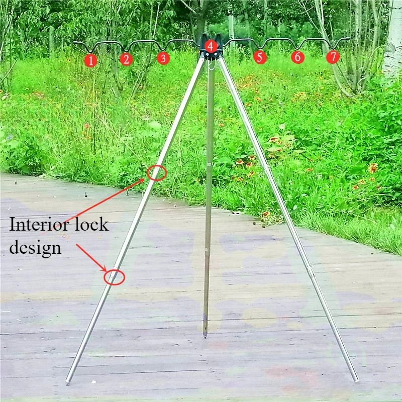 Aluminum Alloy Telescopic Sea Rod Bracket