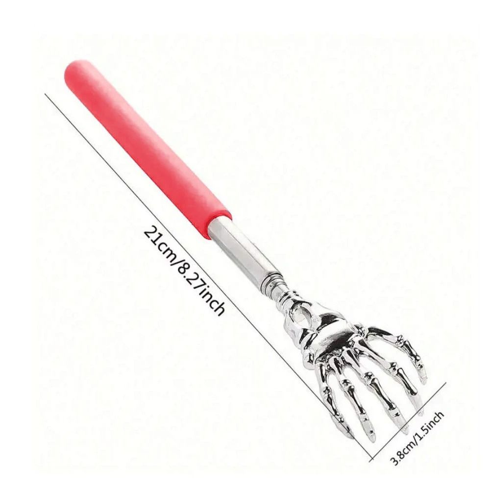 Extendable Stainless Steel Bear Claw Back Scratcher