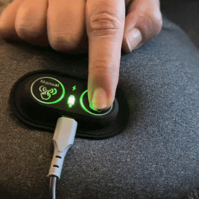 3 in 1 Back Pain Massager with Heat, Vibration & Spinal Traction Relief