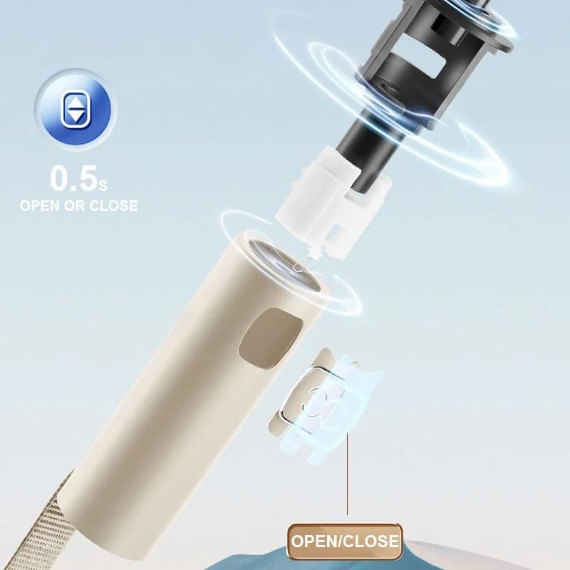 Automatic Umbrella With 24-Bone Windproof Frame And UV Protection