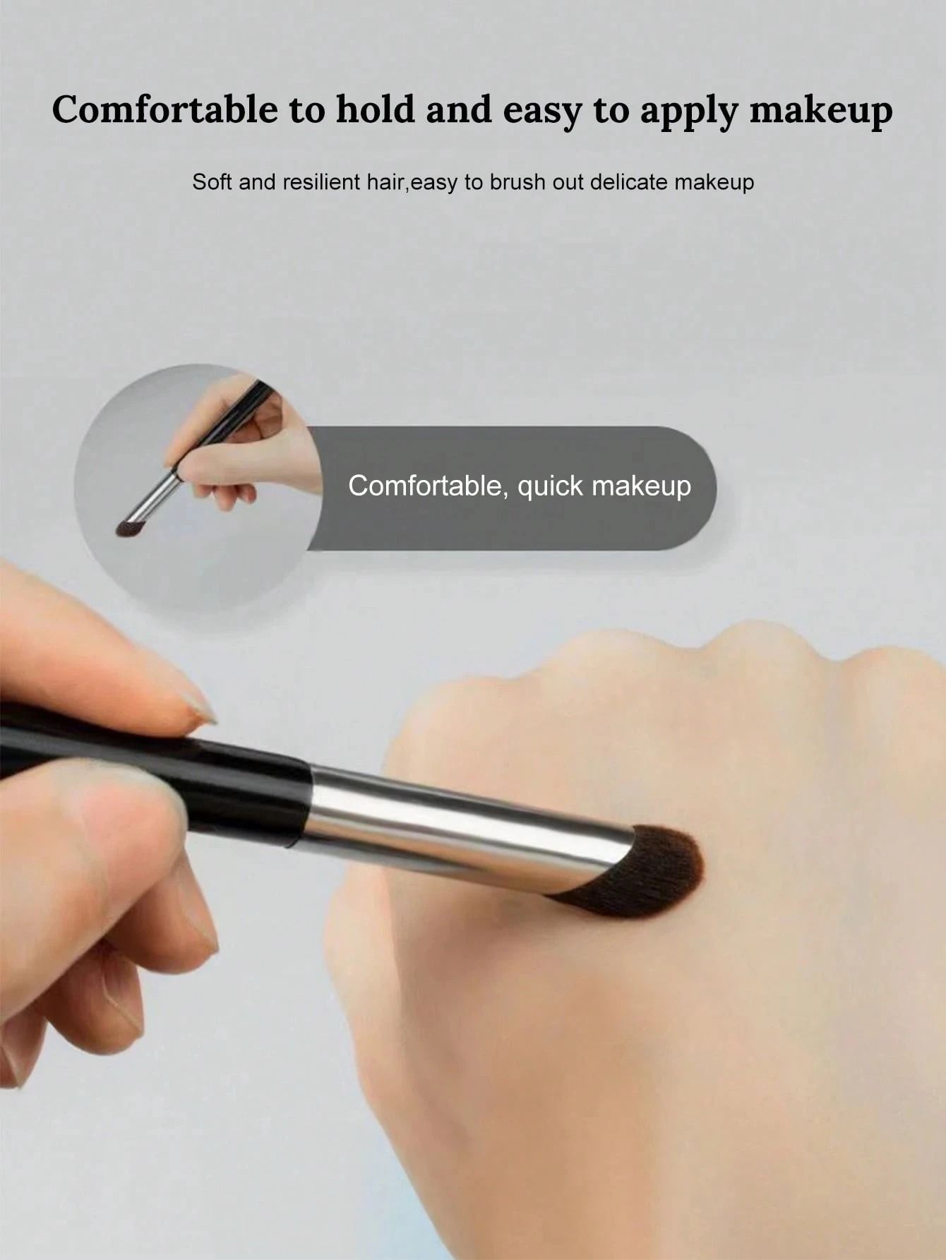 Precision Round Head Concealer Makeup Brush