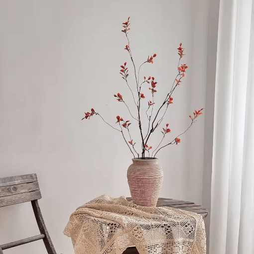 22-Inch Artificial Autumn Branches Chinese Style Faux Fall Plant for Vase & Home Decor