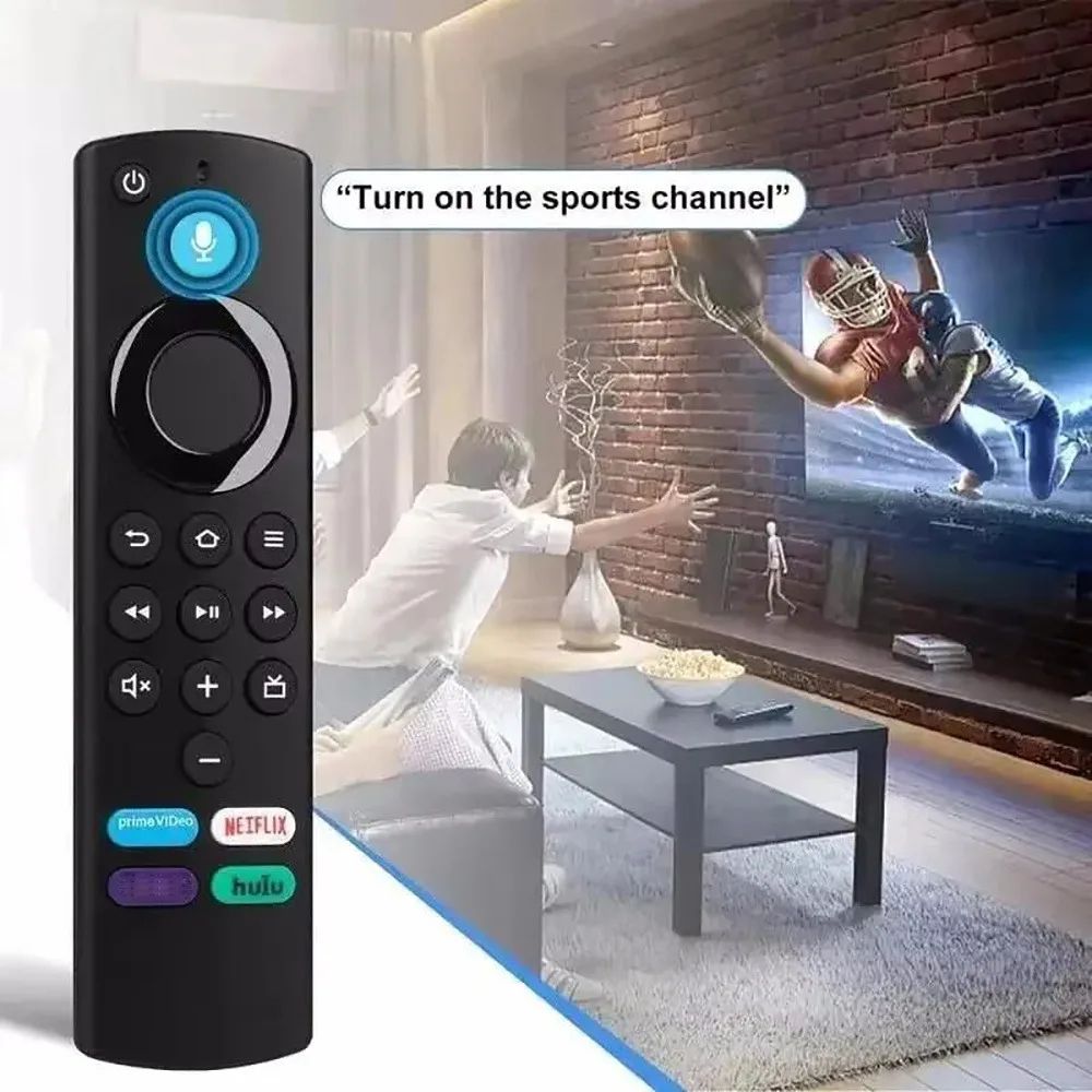 Ultimate Voice-Enabled Smart TV Replacement Remote – Compatible with Fire TV Stick 4K Max, Stick Lite & Cube