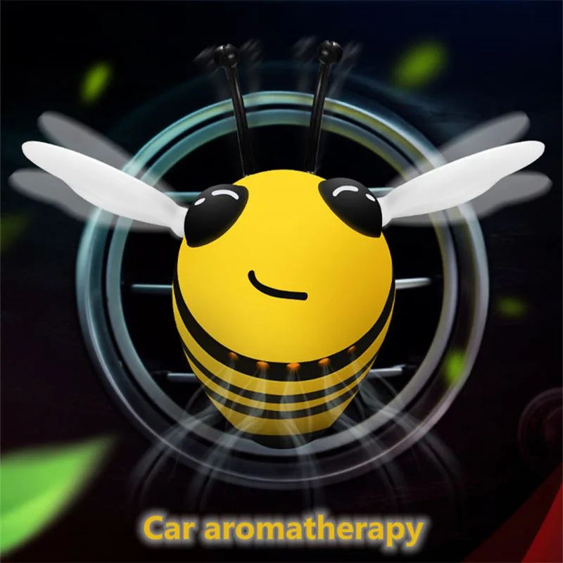 Bee Car Air Freshener Vent Clip – Cute Auto Diffuser with Long-Lasting Fragrance