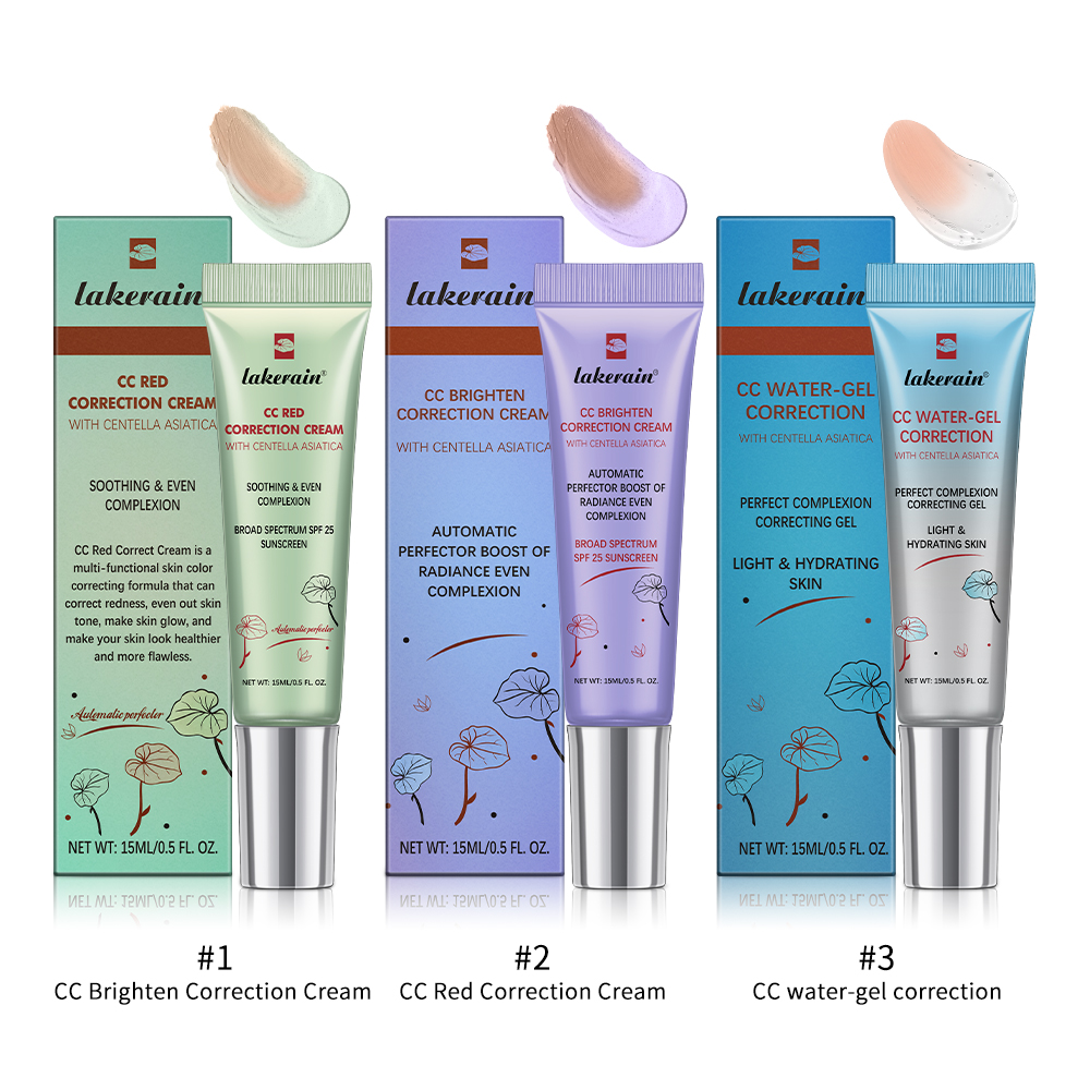 High Coverage Foundation Cream, Liquid Foundation Centella Korean Makeup for Face Base