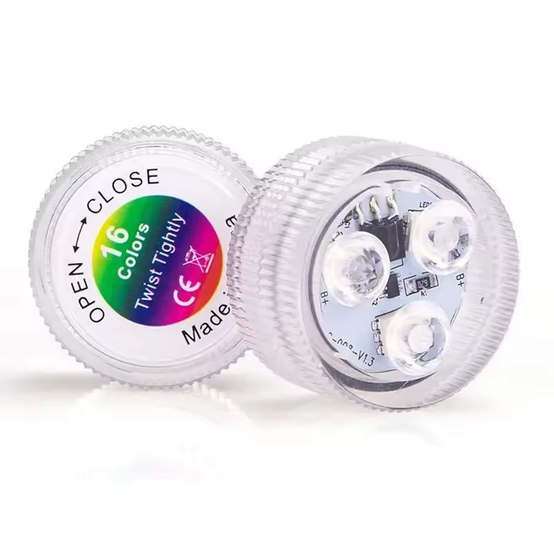 RadiantWave Under-Water RGB Ambient Light Strip (Battery-Powered & IP68 Waterproof)