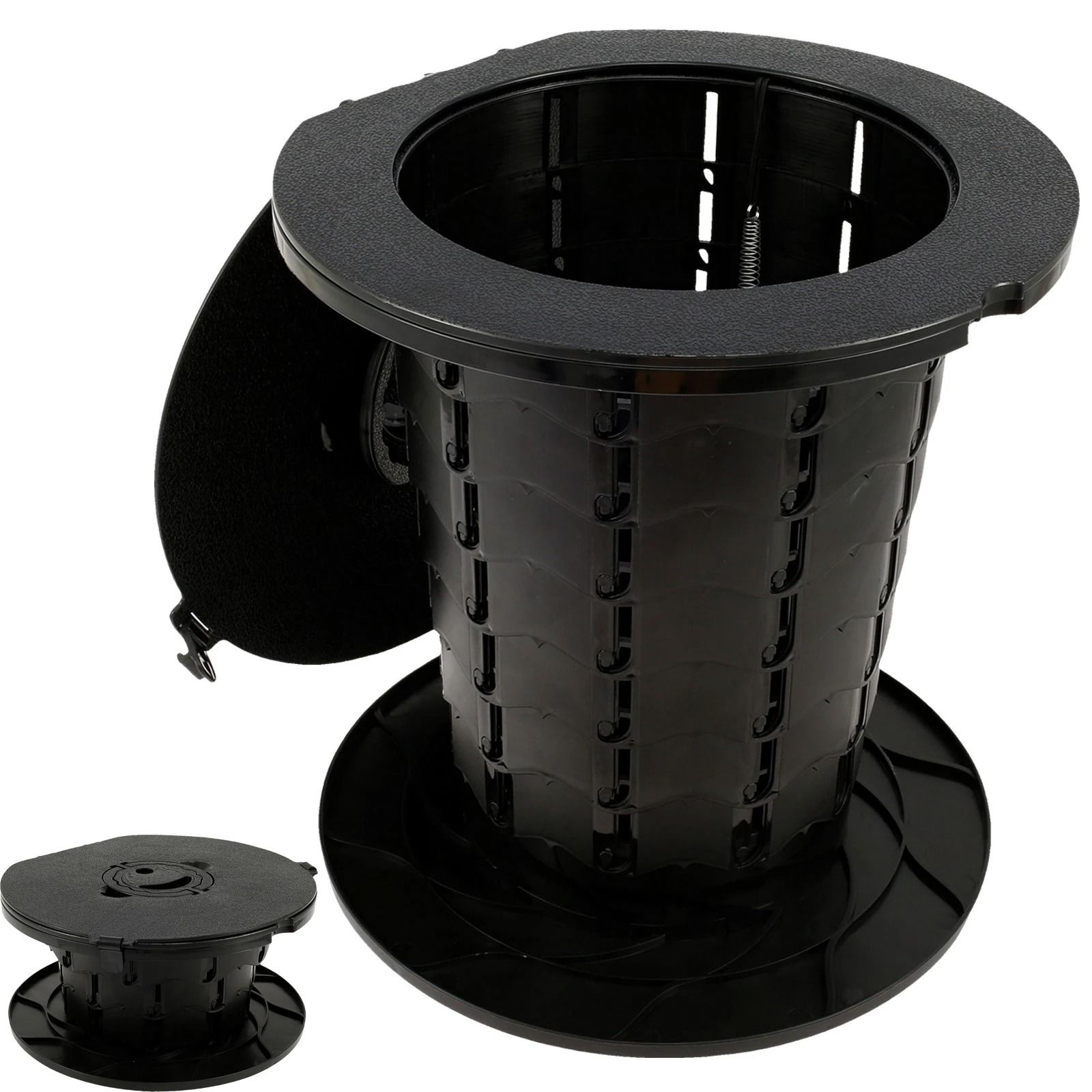 Portable Retractable Camping and Travel Toilet