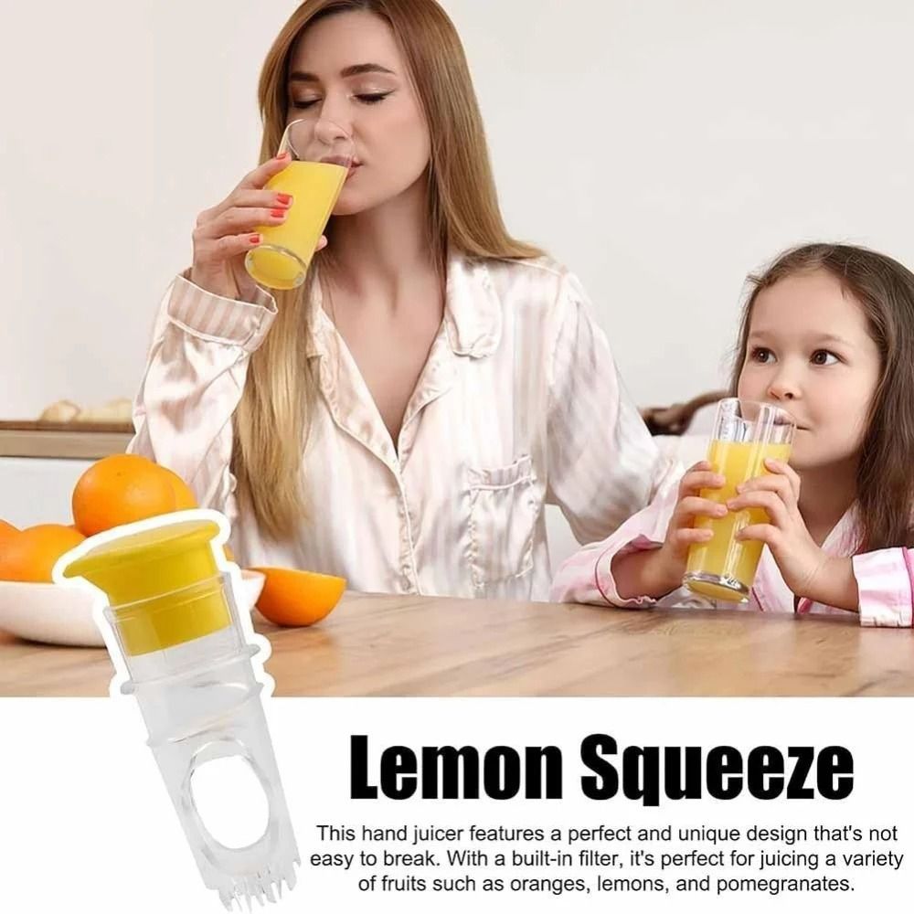 Professional Manual Citrus Juicer and Precision Lemon Squeezer