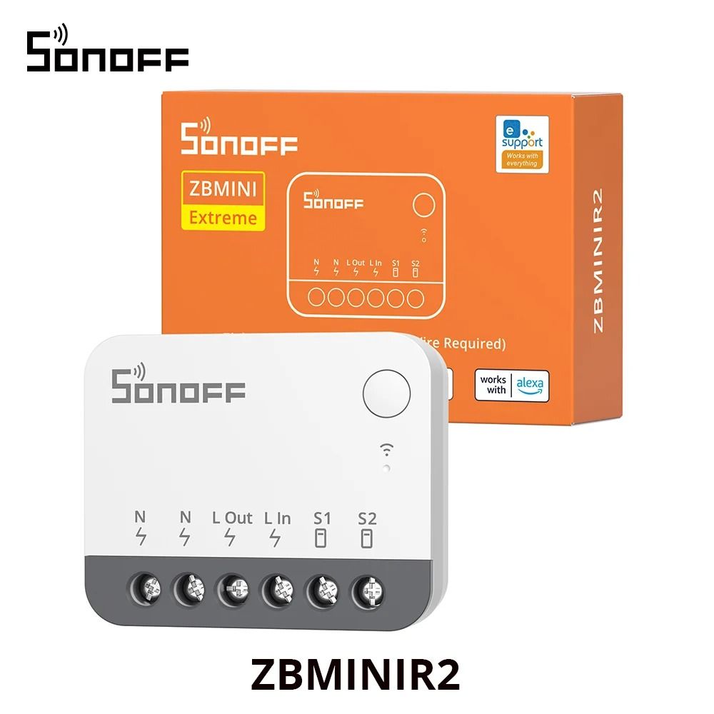 SONOFF ZBMINIR2 Zigbee Smart Switch with Detach Relay and Remote Control