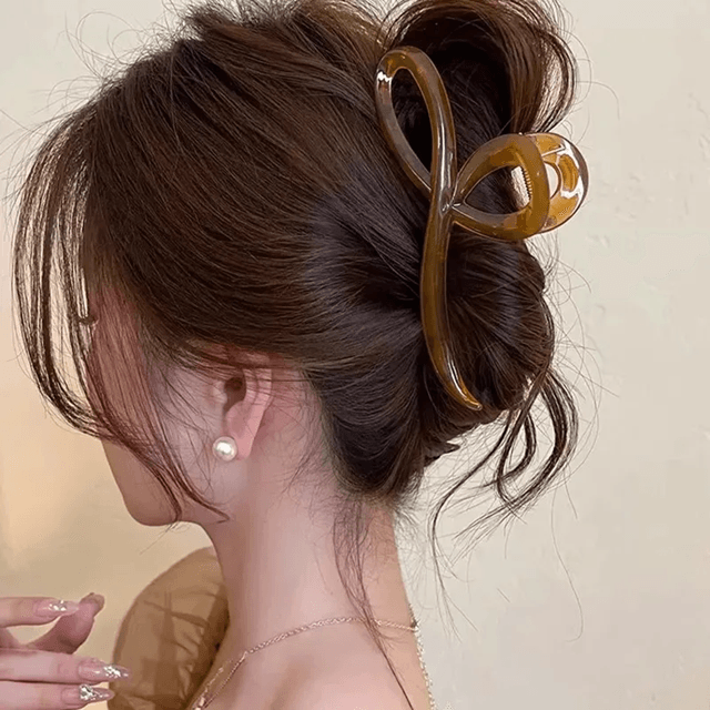 JellyBow Hair Claw Clip