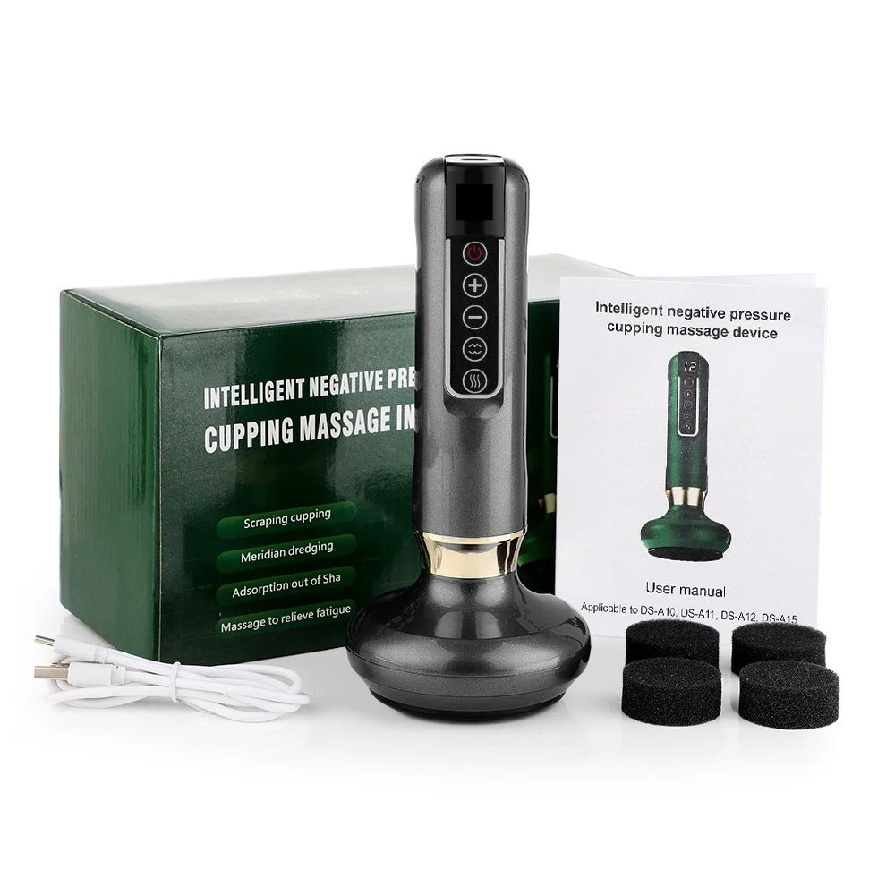 Smart Vacuum Cellulite Massager with Red Light Therapy and Heat