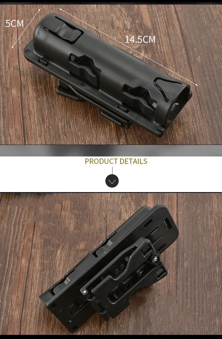 360 Degree Rotating Baton Holder Holster