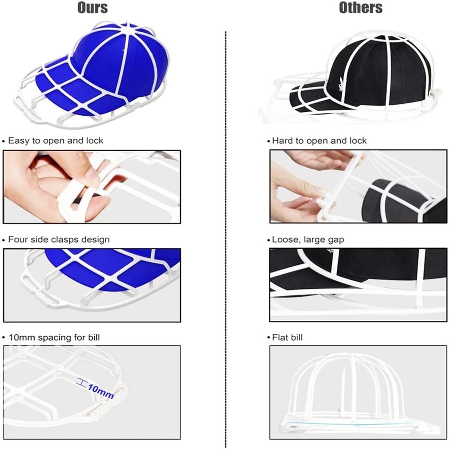 Double Deck Baseball Cap Washer and Shaper