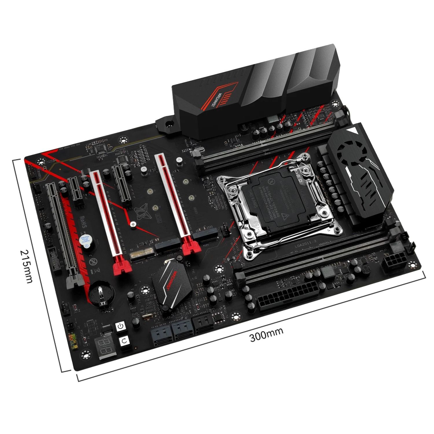 MACHINIST X99 MR9A PRO MAX Motherboard LGA 2011 3 Intel Xeon E5 V3 V4 DDR4 NVME USB3 Compatible Mainboard