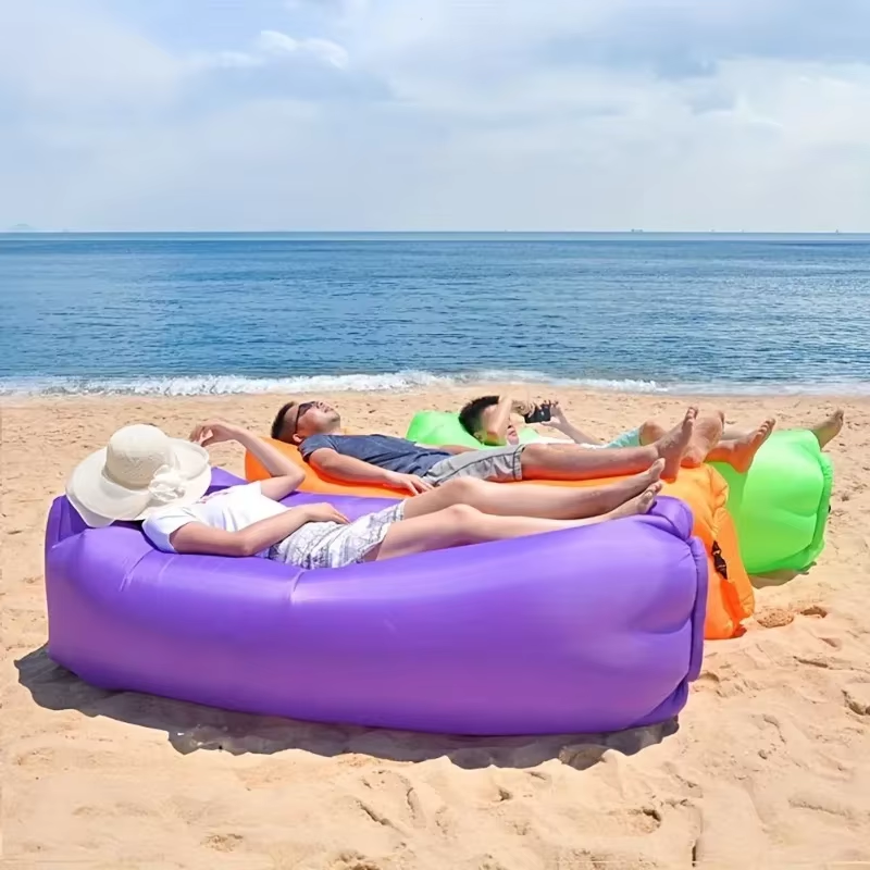 CloudRest Inflatable Lounger Camping Air Sofa for Beach and Festival Relaxing