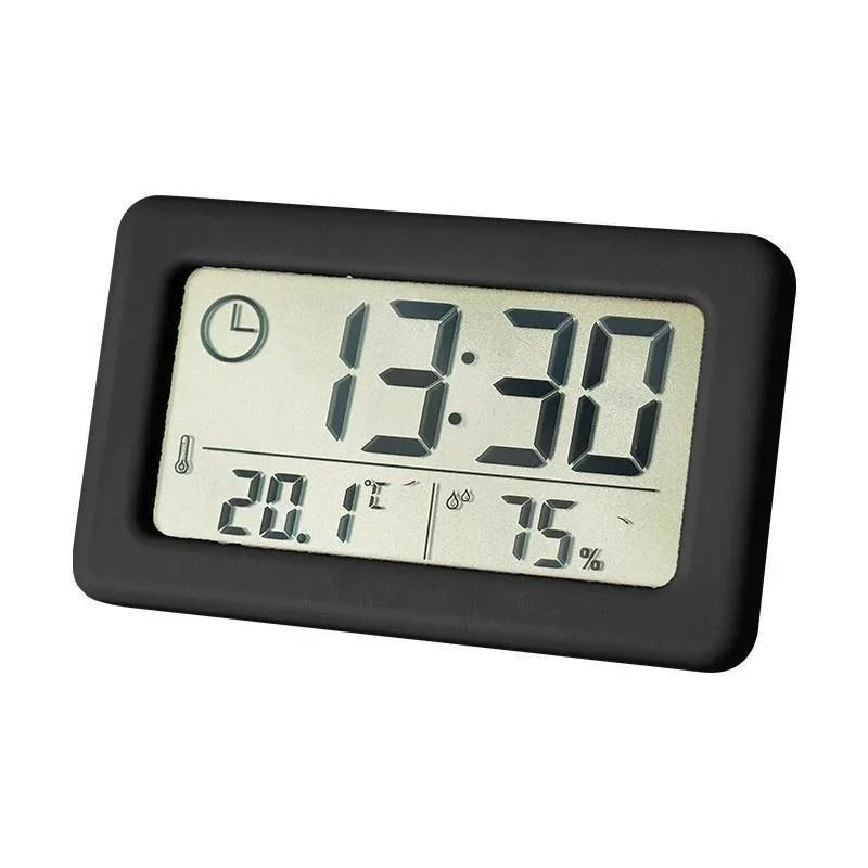 Digital Weather Station Clock with Thermometer and Hygrometer