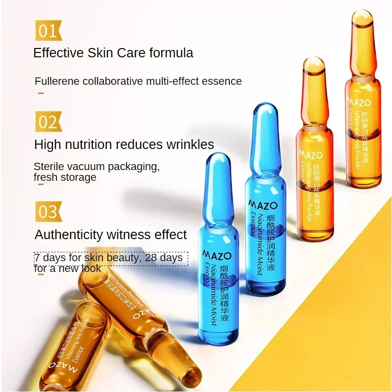 Moisturizing Essence Anti-Wrinkle Serum for Pore Minimizing & Acne Treatment