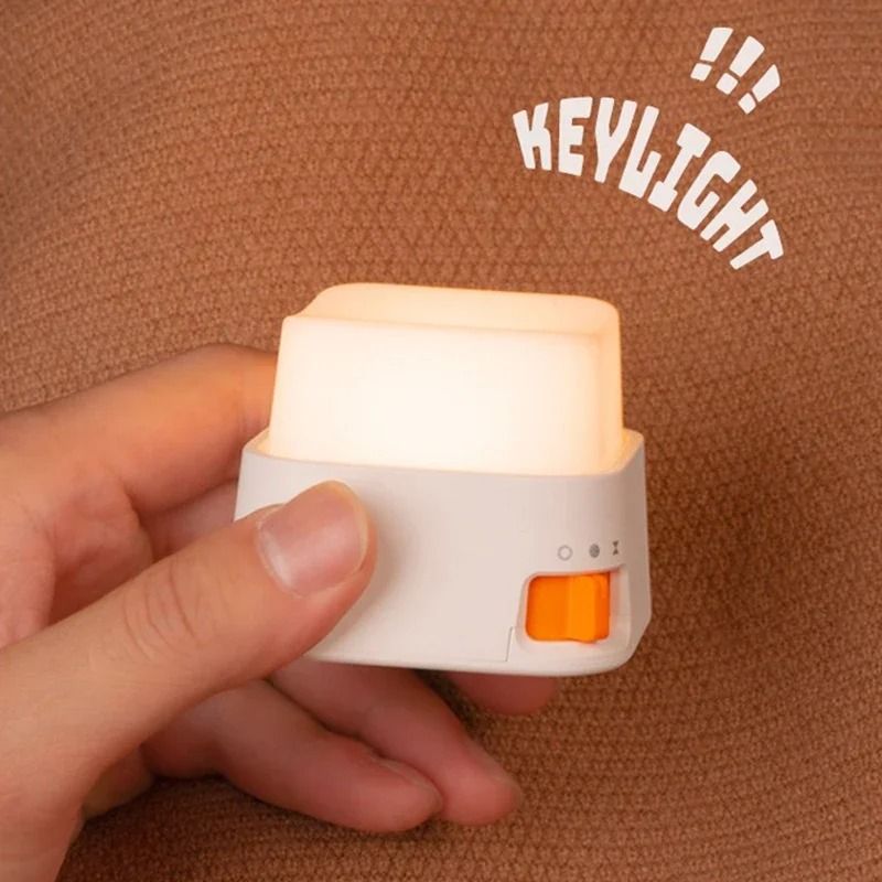 Rechargeable LED Bedside Square Night Light