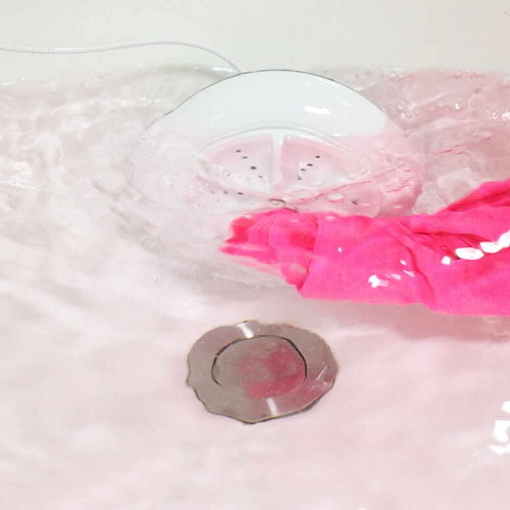 Portable Mini Ultrasonic Turbine Washing Machine