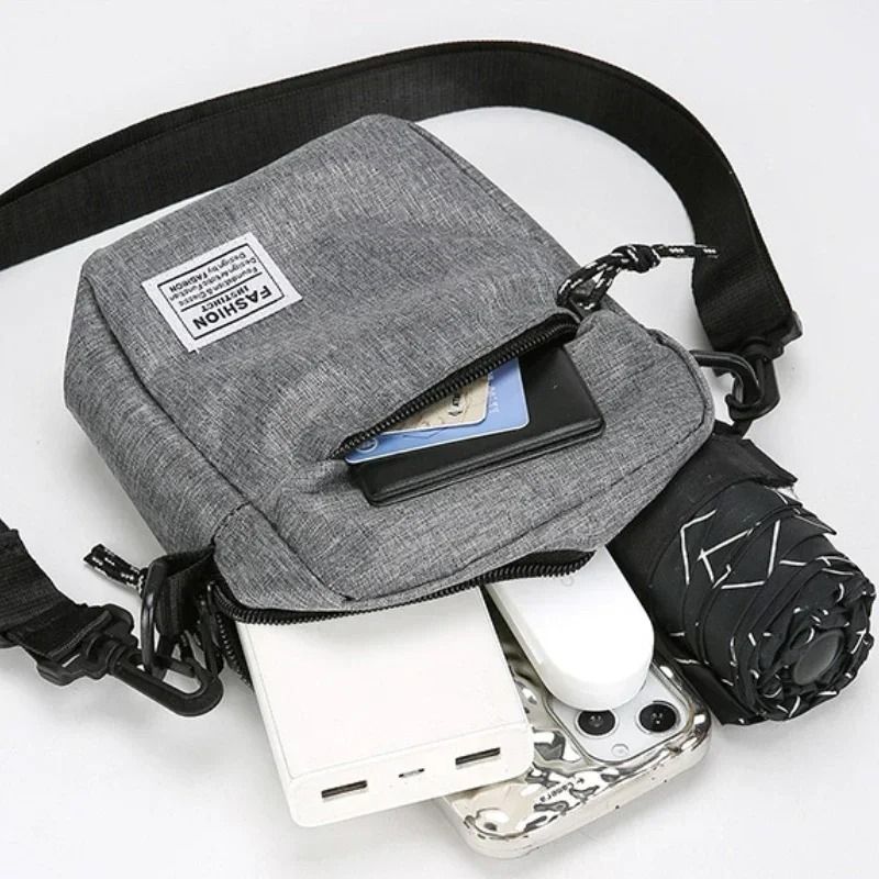 Mens Mini Crossbody Chest Sling Bag Lightweight Casual Phone Shoulder Pack