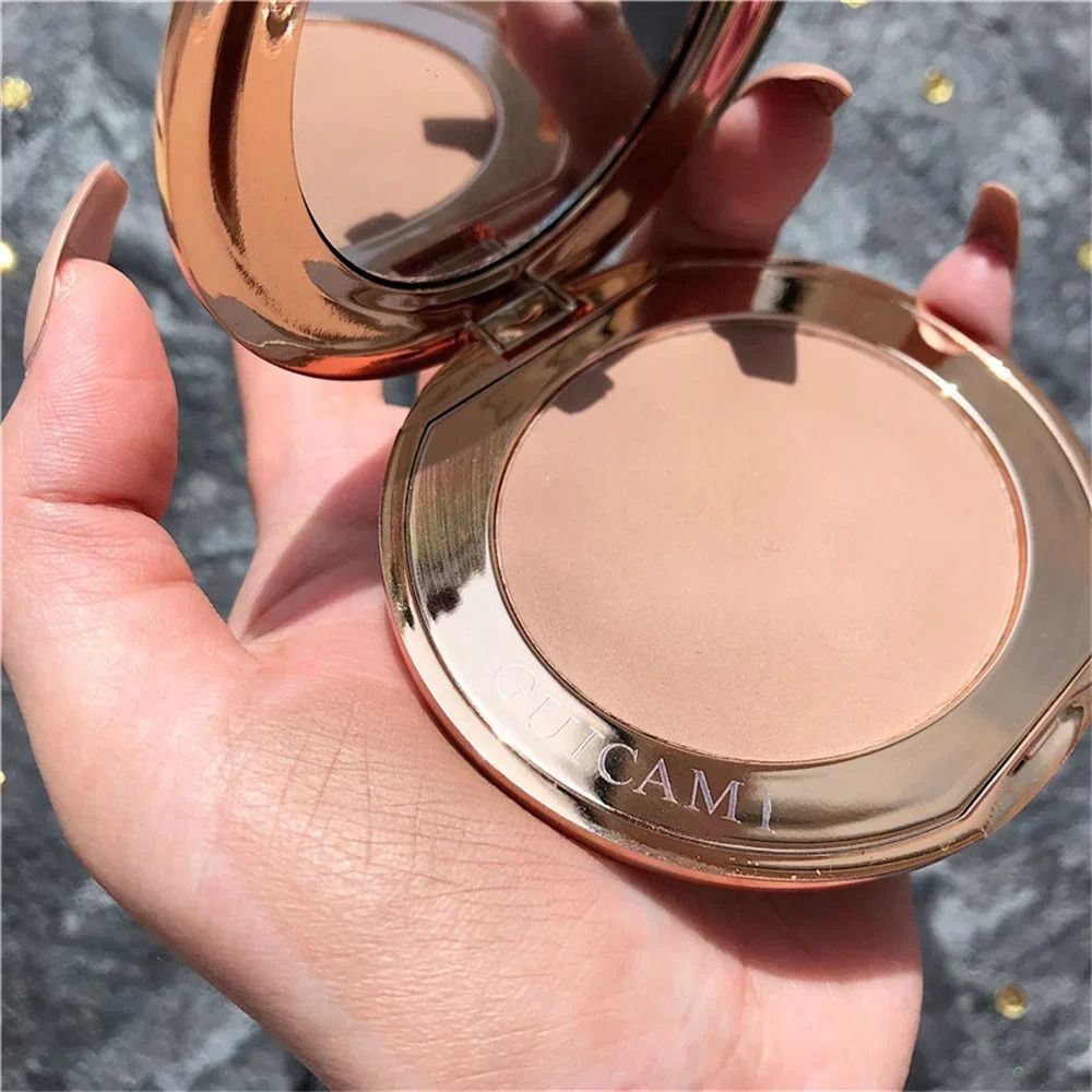 Facial Contour and Concealer Powder Palette with Mirror