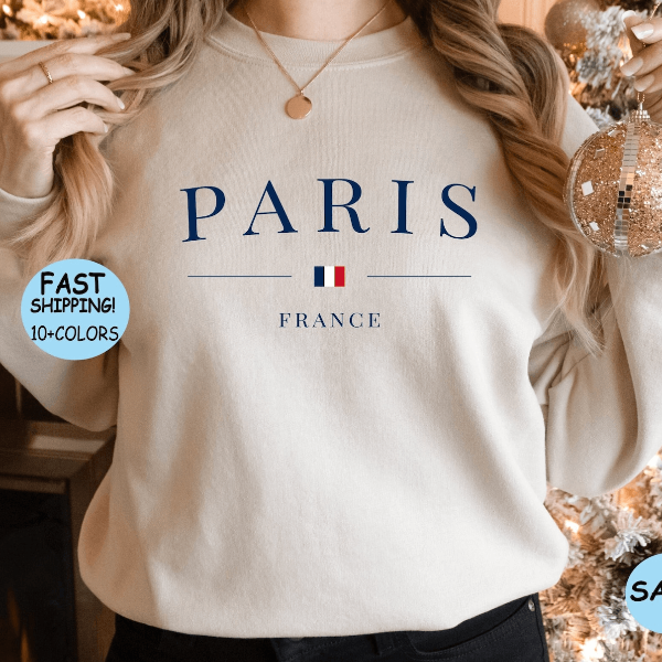 Paris France Vacation Shirt Eiffel Tower Travel Family Trip Tee