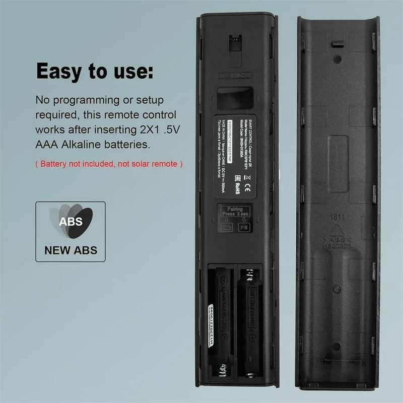 Samsung Smart TV Voice Remote Replacement for Faster Hands-Free Search & Control