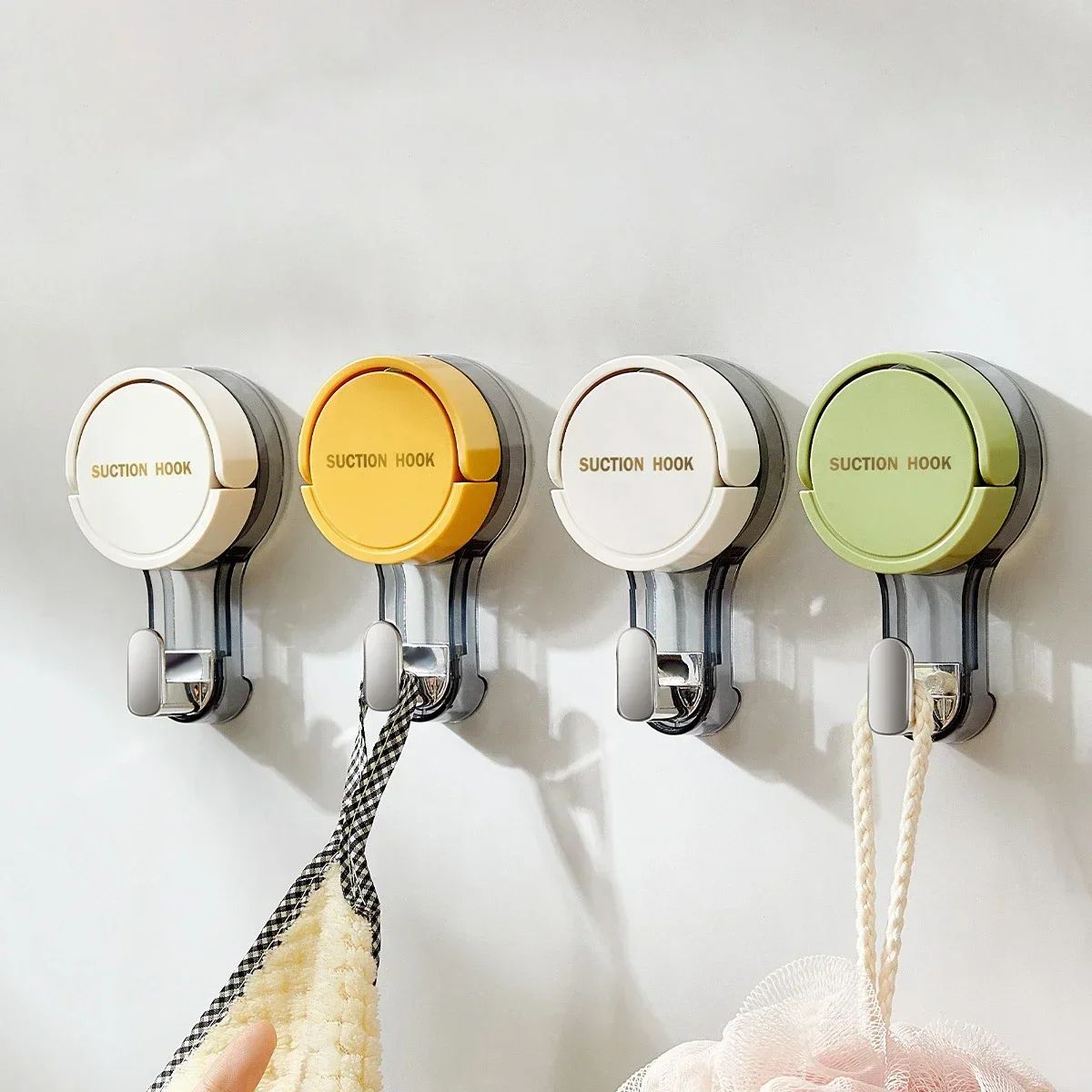 Reusable Suction Cup Hooks Set