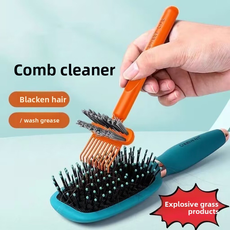 Hairbrush Cleaner Comb, Mini Dirt Remover for Home & Salon Use