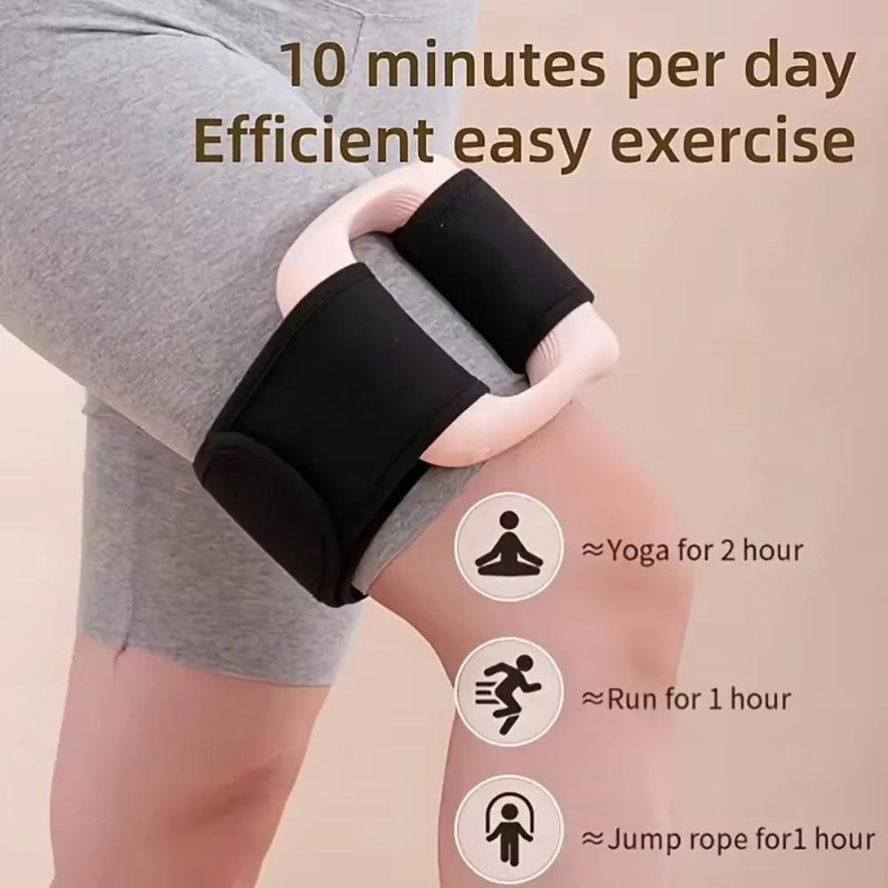 Portable Percussion Fascia Ring - USB Charging Massage Belt for Neck, Shoulders & Full Body Relaxation