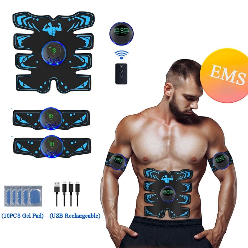 EMS Muscle Stimulator Body Training Pads