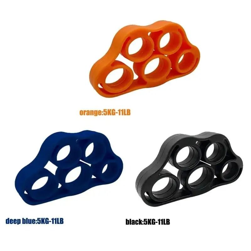 Hand Gripper Finger Expander Resistance Bands Set