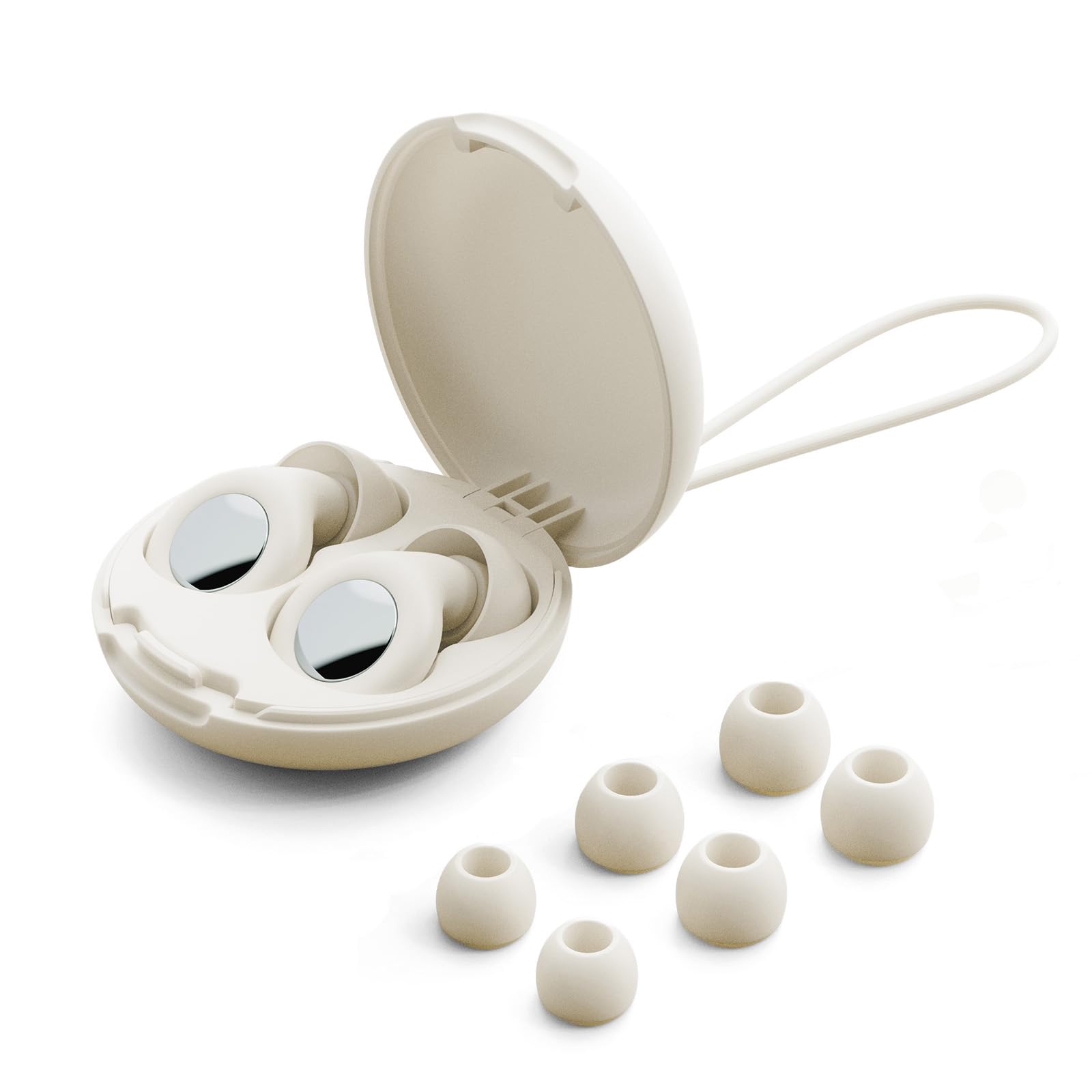 Super Soft Noise Reduction Ear Plugs for Sleep, Travel, and Work Reusable Hearing Protection