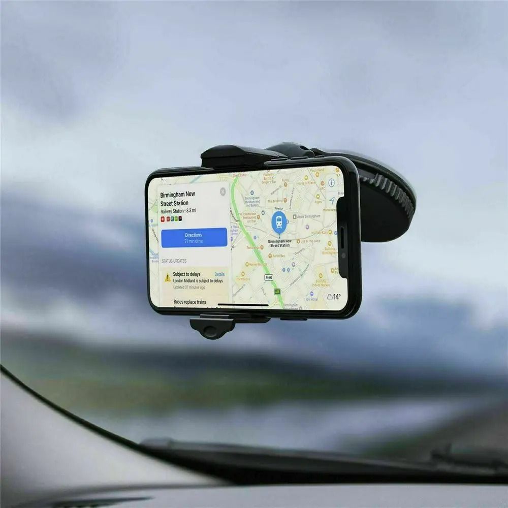 Dashboard Silicone Suction Mount – Windscreen Smartphone Holder – High-Yield Mobile Interaction Hub