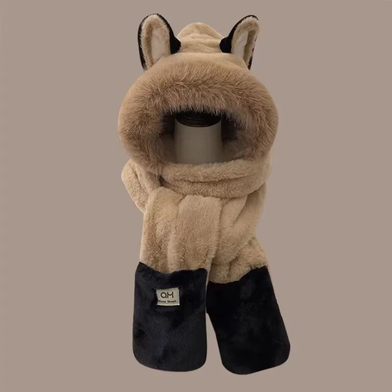 Luxury Faux Fox 3-in-1 Thermal Winter Hood