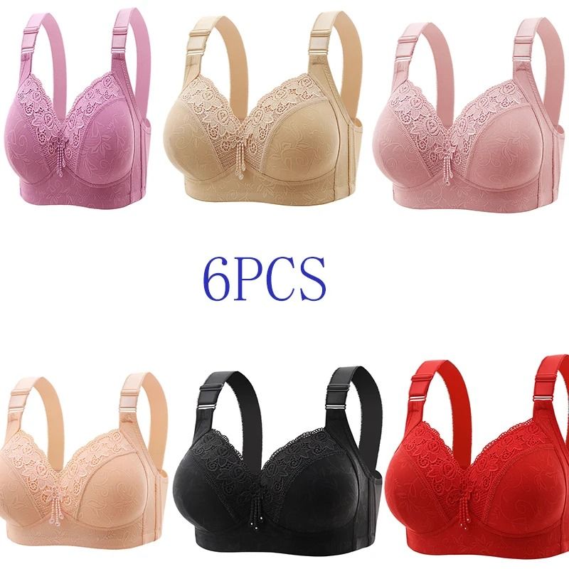 Women's Ultra-Thin Lace Perspective Bralette - Elegant Deep V Lingerie