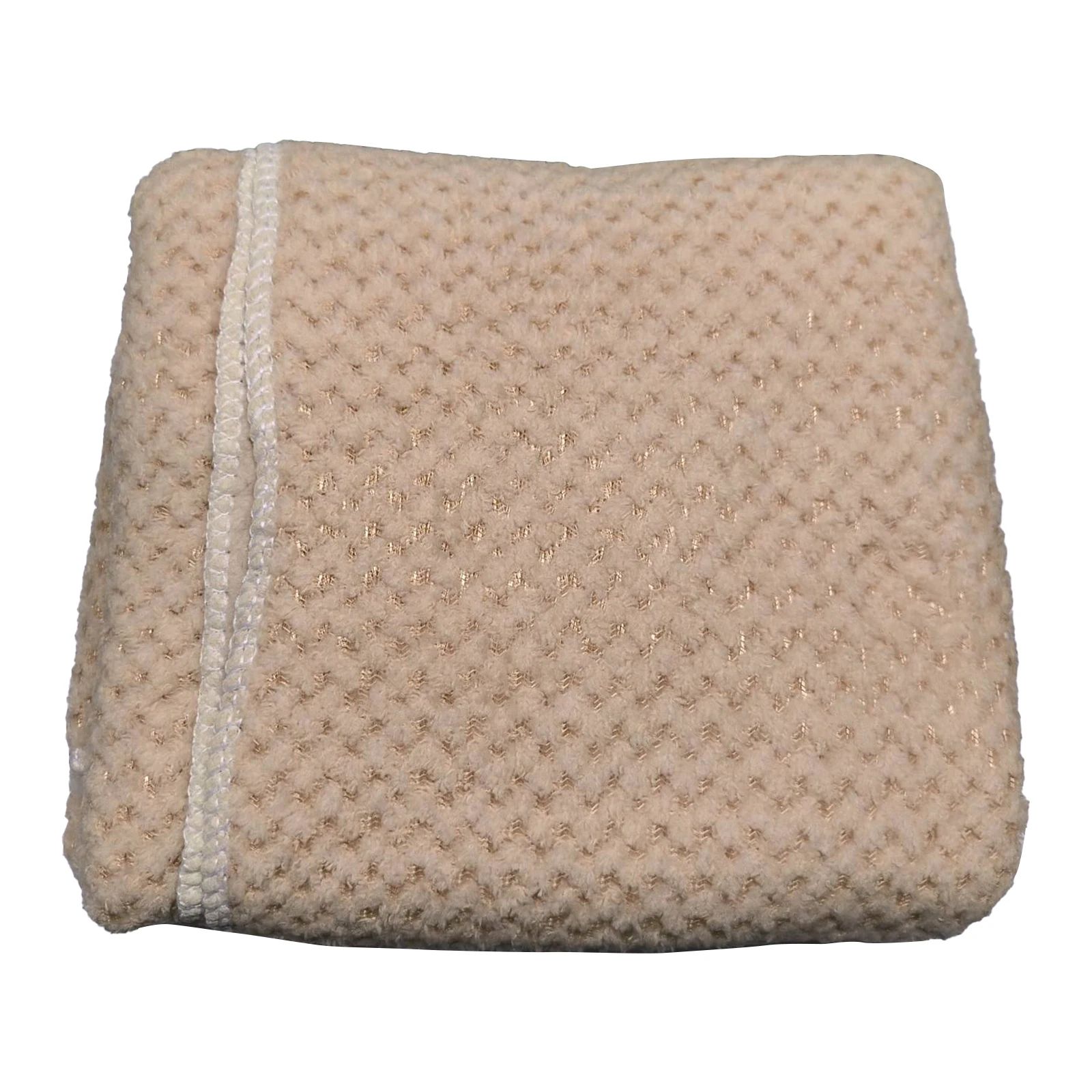 Large Microfiber Hair Towel Wrap – Ultra Soft Quick-Dry Anti-Frizz Hair Turban with Elastic Loop